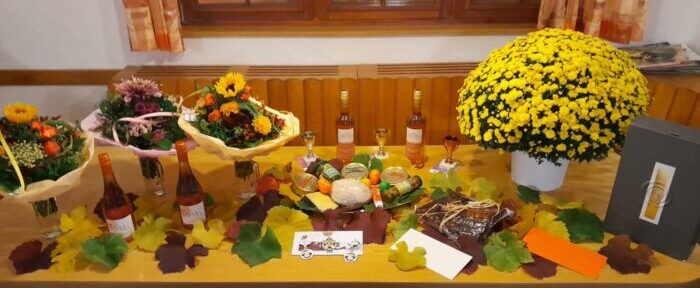 Foto der Preise für die Schützen